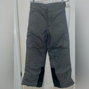 Kids Columbia Snow Pants size 8 youth gray